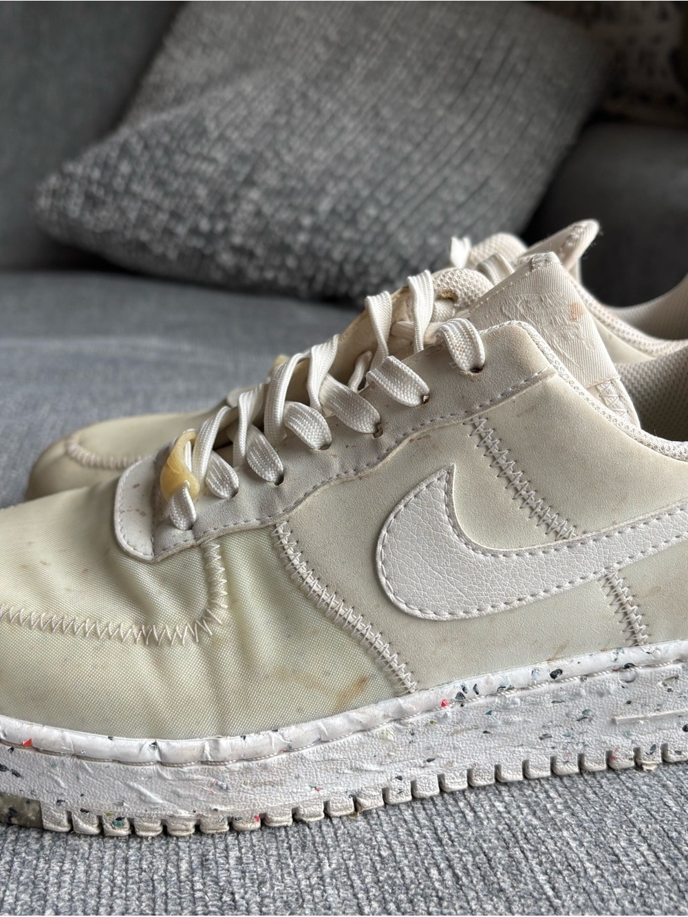 Nike Air Force 1 Crater Low White Sneakers